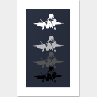 F-35 Lightning Military STOVL Aircraft Posters and Art